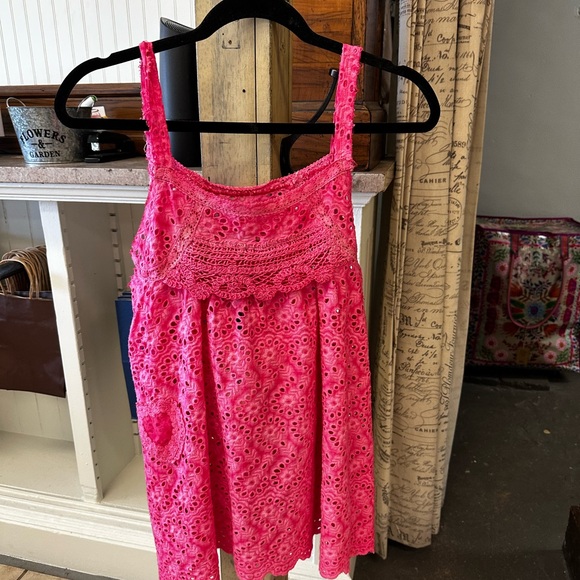 Jaded Gypsy Eyelet tank top - Picture 4 of 8